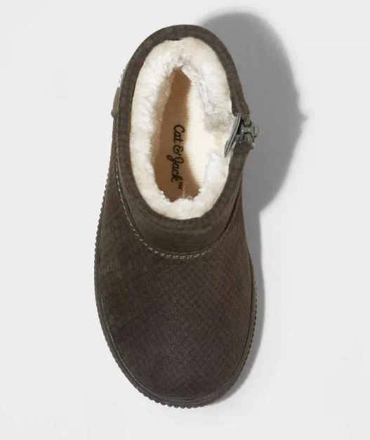 Botas Fabian con estampado de cocodrilo verde oliva para niños pequeños - Cat & Jack - TALLA 5 Foto 3 de 4