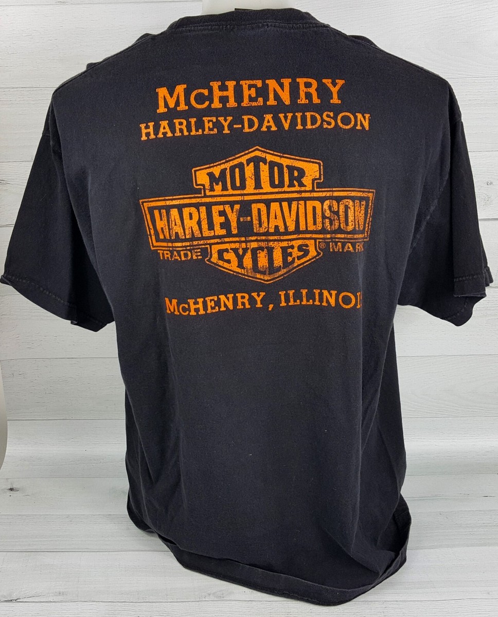Harley-Davidson ダラス Tシャツ 2XL Harley Davidson Motorcycle 2XL T-Shirt Skeleton Jester Joker