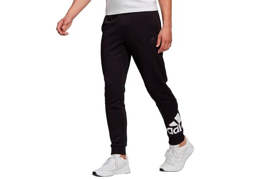 Pantalone tuta da uomo ragazzo Adidas GK8968 French Terry cotone palestra  nero | eBay