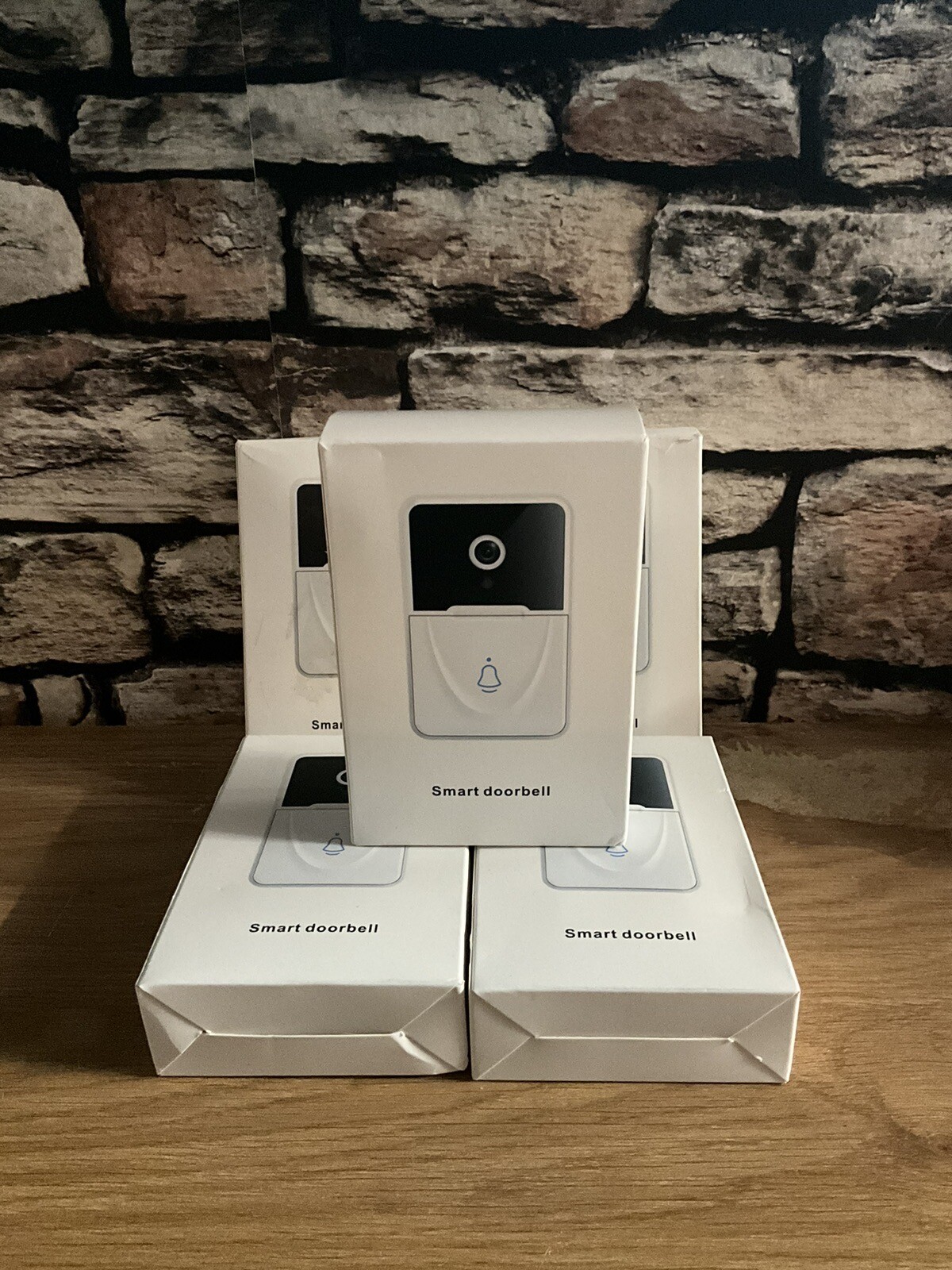 Job Lot Of 5 Brand New White Smart Video WiFi Door Bells eBay
