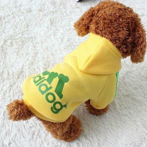 Adidog Algodón Cachorro Ropa Perro Con Capucha Suéter Mascota Chaleco Ropa L XL PERRO GRANDE REINO UNIDO - Imagen 14 de 32