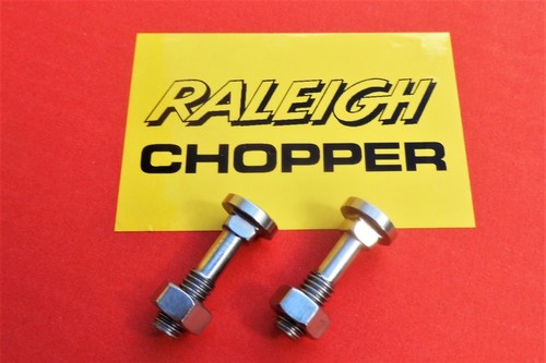 RALEIGH CHOPPER MK1 MK2 MK3 - NUEVOS PERNOS DE ABRAZADERA DE BARRA SISSY DE ACERO INOXIDABLE x 2 - Imagen 2 de 4