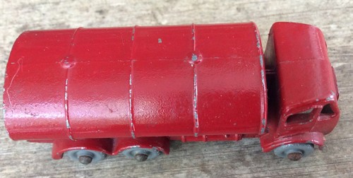 Vintage 1958 Moko Lesney No.11 Petrol Road Tanker Grey Wheels AS IS - Picture 4 of 9