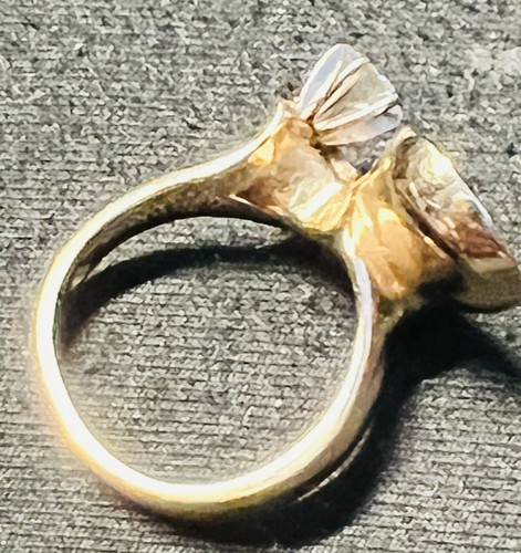 Vintage Women’s Multi Diamond DD 14K Ring - Picture 6 of 12