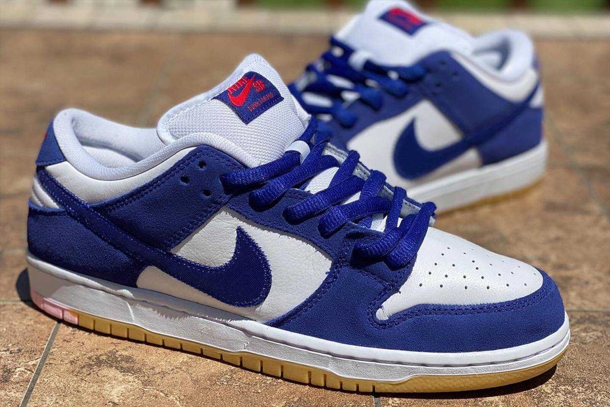 NIKE SB DUNK LOW PREMIUM LOS ANGELES DODGERS DEEP ROYAL BLUE ...