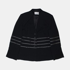 Michel Ambers Blazer / Size M / Womens / Black / Polyester