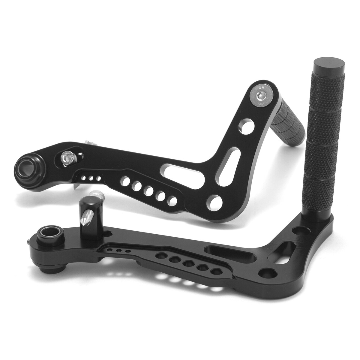 サンクス Universal Adjustable Racing for Go Kart Footpegs Foot Pedals