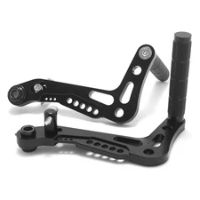 Universal Adjustable Racing for Go Kart Footpegs Foot Pedals Brake Accelerator