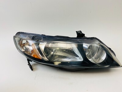 2006 2007 2008 HONDA CIVIC SEDAN PASSENGER RIGHT RH SIDE HALOGEN HEADLIGHT OEM U