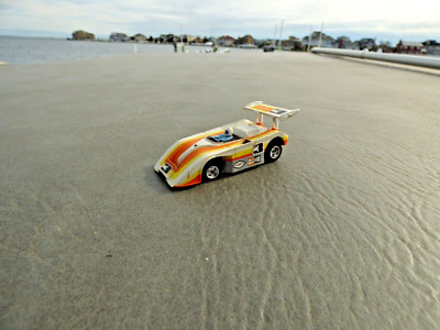AFX AURORA WHITE YELLOW ORANGE SHADOW CAN-AM HO SLOT CAR ULTRA  5  RARE NOS MINT