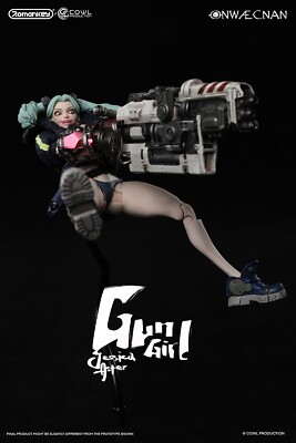 Romankey X COWL 1/12 Gun Girl Collectible Female Action Figure