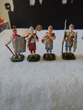 Rose Miniatures - set of 4 metal Roman Figures