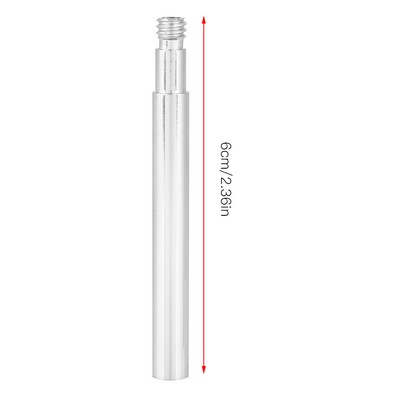 Bike Presta Valve Extenders - 60mm Aluminum Alloy Valve Lengtheners, 2-Pack, Multiple Colors, For Road & Mountain Bikes