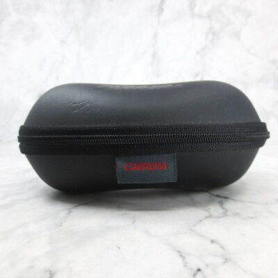 Carrera Sunglasses Black Zipper Hard Clamshell Case