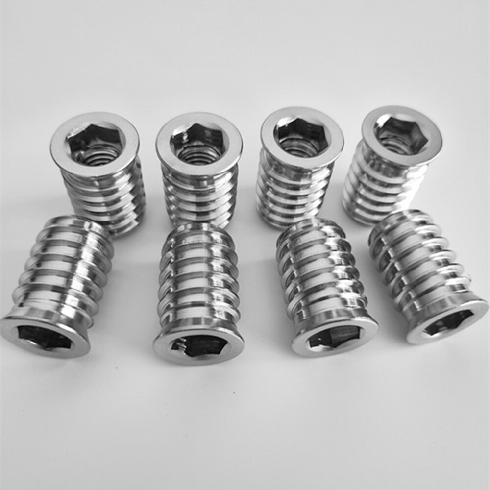 M6 M8 M10 Stainless Steel Furniture Nut Hex Flat Head Screw  