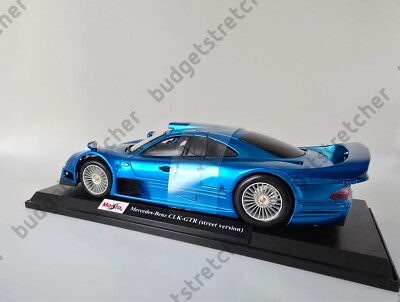 MAISTO 1:18 Scale Diecast Model Car Mercedes CLK-GTR (Street