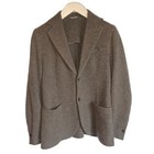 CIRCOLO 1901 Mens Blazer Jacket IT 50 Uk 40 Beige Unlined Wool Single Breasted