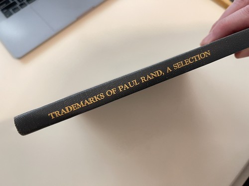 The Trademarks of Paul Rand — A Selection 1960 Edition Of 450 LIBRARY BINDING - Picture 17 of 21