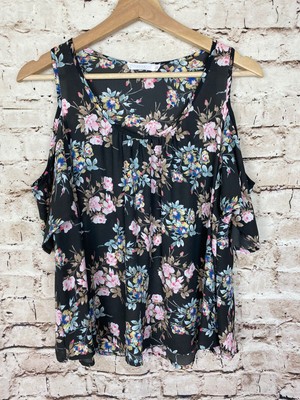 lush cold shoulder top