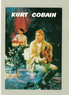 NIRVANA KURT COBAIN carte postale 1088 (sur scene) - Photo 1/2