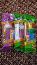 Lot of Three 3 Easter Pez Candy Dispensers still sealed with candy included