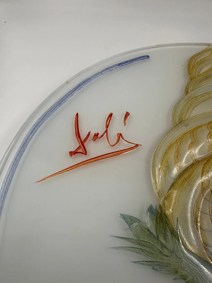 Rosenthal Sammel- Jahresteller 1979 Salvador Dali Limitiert auf 3000 Stk - Bild 2 von 4