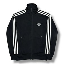 Adidas Firebird Black Track Top Jersey