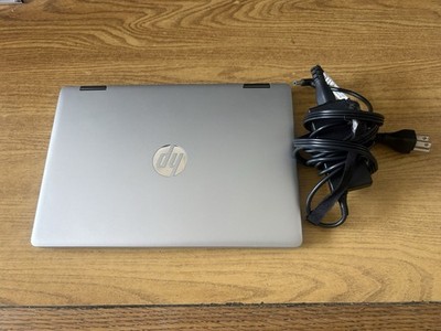HP Pavilion Laptop Silver Touchscreen Convertible with Charger - Great Battery