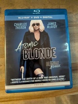 Atomic Blonde (Blu-ray/DVD/Digital, 2017) Charlize Theron James McAvoy