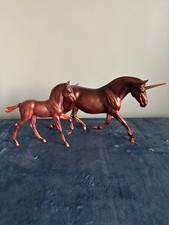 Breyer Mira and Antares Web SR #712307 Unicorn Set Andalusian Mare & Foal horses