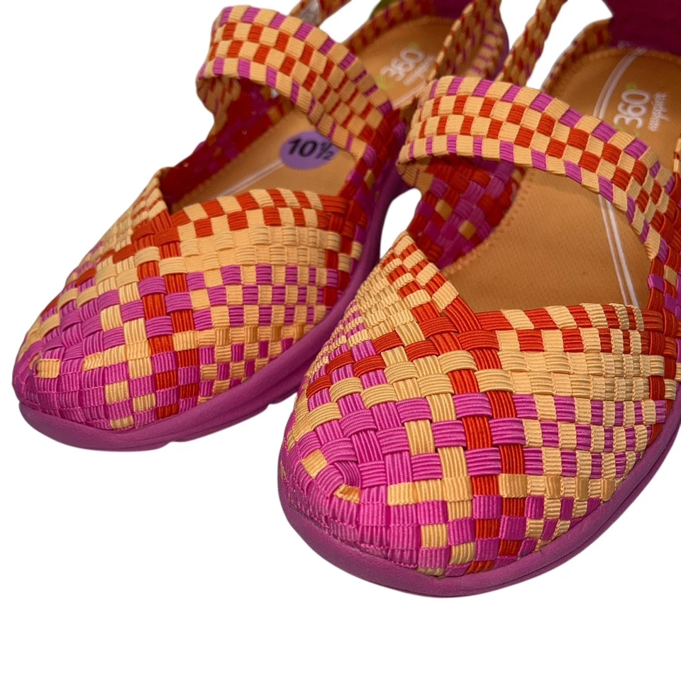 Zapatos Easy Spirit e360 para mujer talla 10,5 tejidos cómodos Mary Jane planos cuarteto Foto 3 de 4