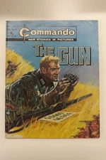 COMMANDO COMIC WAR STORIES IN PICTURES No.1239 THE GUN 1978 GN3896
