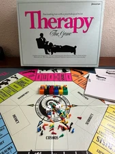 VINTAGE Therapy The Game COMPLETE Pressman 1986 Psychology Board Game