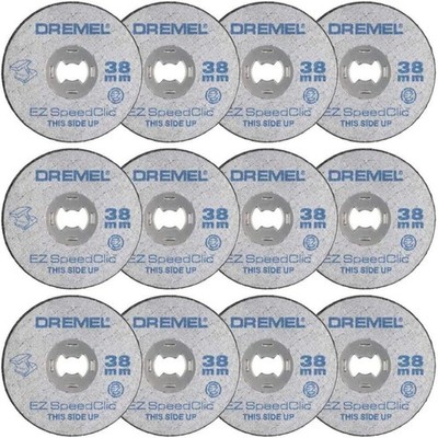 Dremel SC456B Speedclic Metall-Trennscheiben Set 38 mm Modellbau 12er Pack