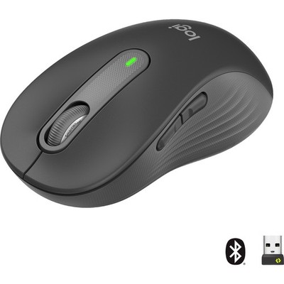 Logitech Signature M650 L  Maus Funk, Bluetooth   Rechtshänder Größe: L Optis...