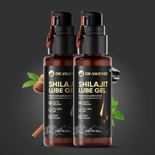 Dr. Vaidya  s Shilajit Lube Gel Jaiphal  Cinnamon Oil, Ashwagandha 50g Pack of 2