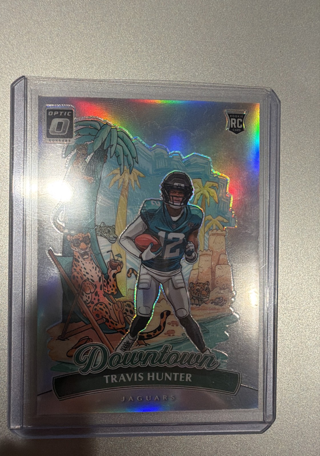 2025 Panini Donruss Optic - Downtown Travis Hunter #13 (RC)