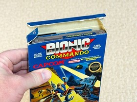 Bionic Commando (gioco Nintendo NES) completo CIB - autentico - testato