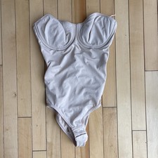 Vintage Y2K glam Victoria secret Shaping Padded Underwire Lingerie body suit 34d