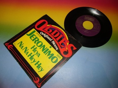 Jeronimo - Heya/Na Na Hey Hey - TOP PROG*ROCK 7'' $