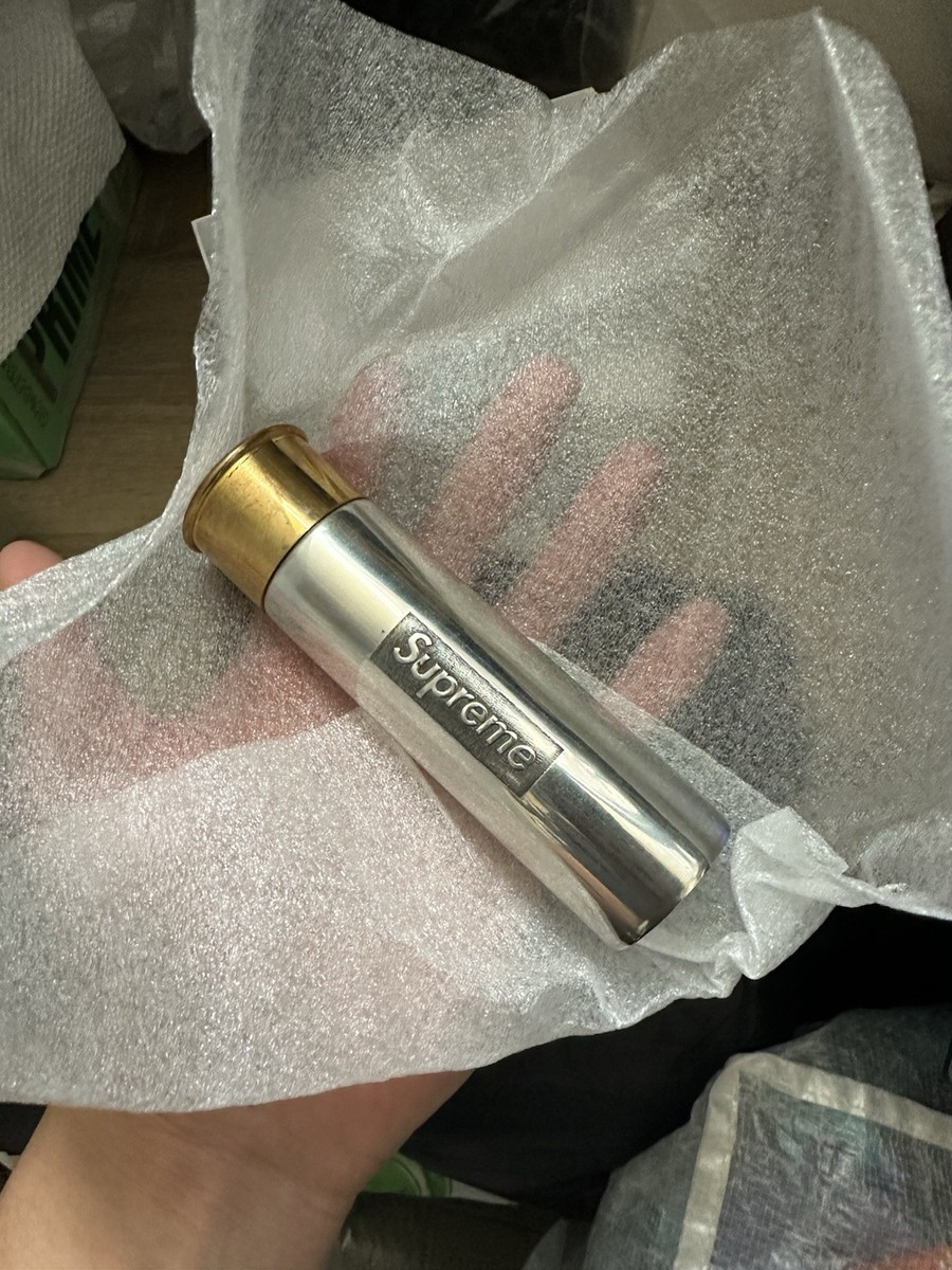 Supreme English Pewter Company Bullet Flask (SS18) | eBay