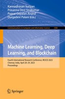 Kannadhasan Suriyan (U. A.) | Machine Learning, Deep Learning, And Blockchain