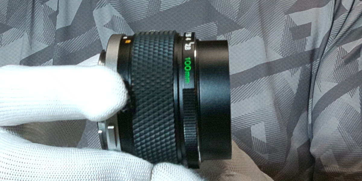 NEAR MINT++ 】Olympus OM-SYSTEM E.ZUIKO AUTO-T 100mm f/2.8 MF Lens