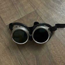 metal steampunk goggles
