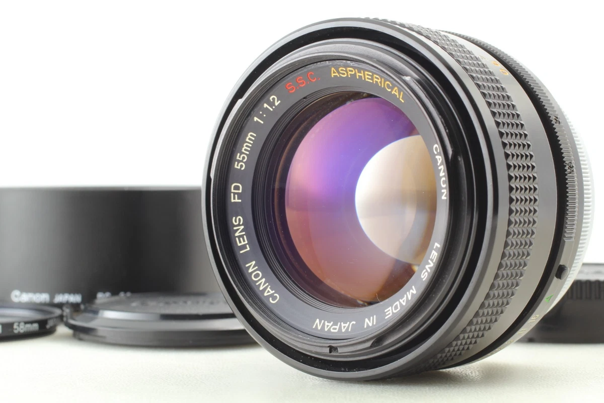 Canon FD 55mm f/1.2 単焦点レンズ Canon FD 55mm F/1.2 SSC - Japan Camera Hunter