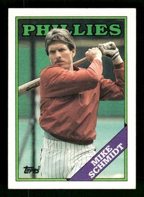 Mike Schmidt 1988 Topps #600 Philadelphia Phillies NM
