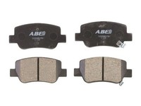 Hinterachse ABE C22040ABE Bremsbelagsatz, Scheibenbremse FüR Toyota