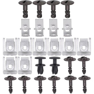 Audi Unterfahrschutz Einbausatz   26 clips für A4 B8, A5, Q5 in U- und D-Form