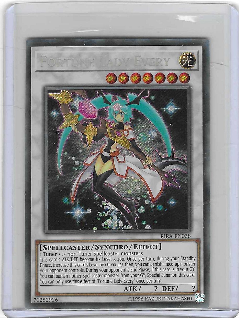 Fortune Lady Every RIRA-EN038 -  Secret Rare - Near Mint - 1st edition -  Yugioh