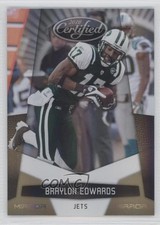 2010 Certified Mirror Gold 21/25 Braylon Edwards #102 0o9